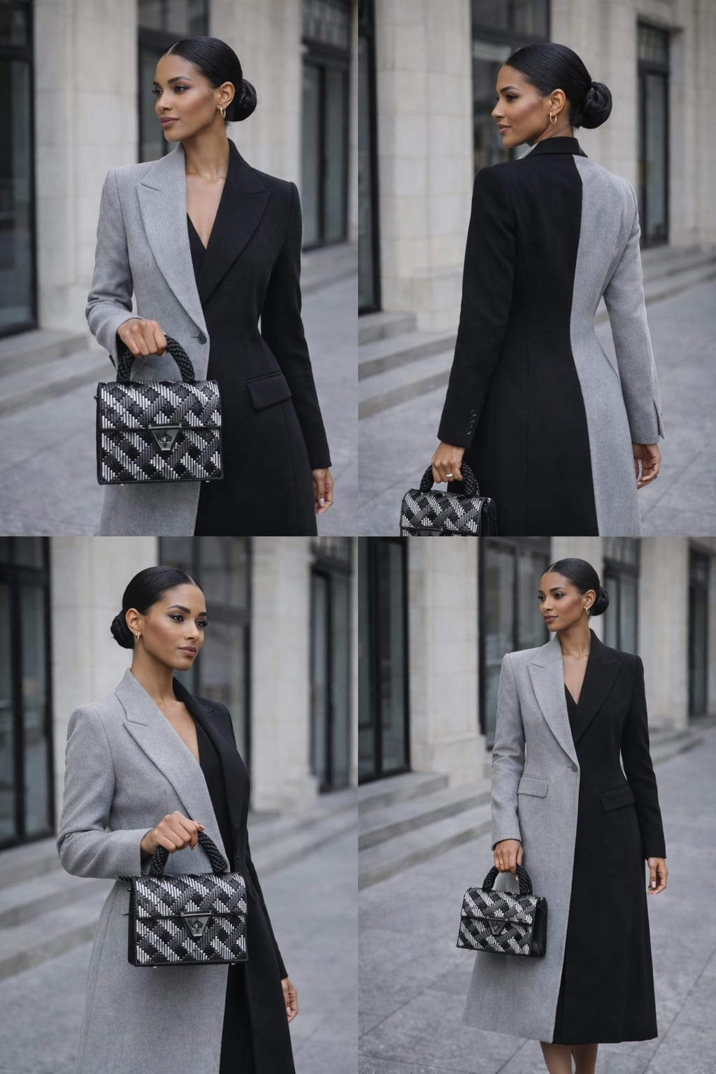 Noir Élégance Mini Bag