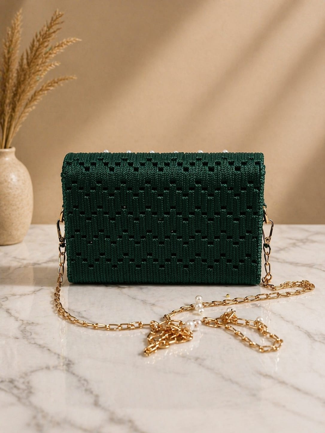 Émeraude Perla Mini Bag