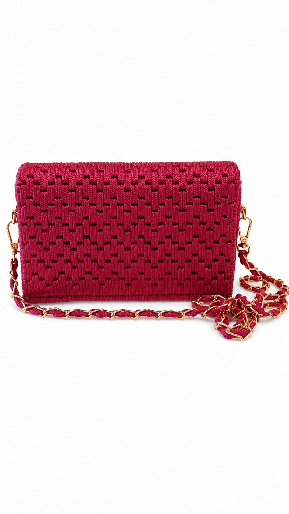 Red-Rosé Élégance Mini Bag