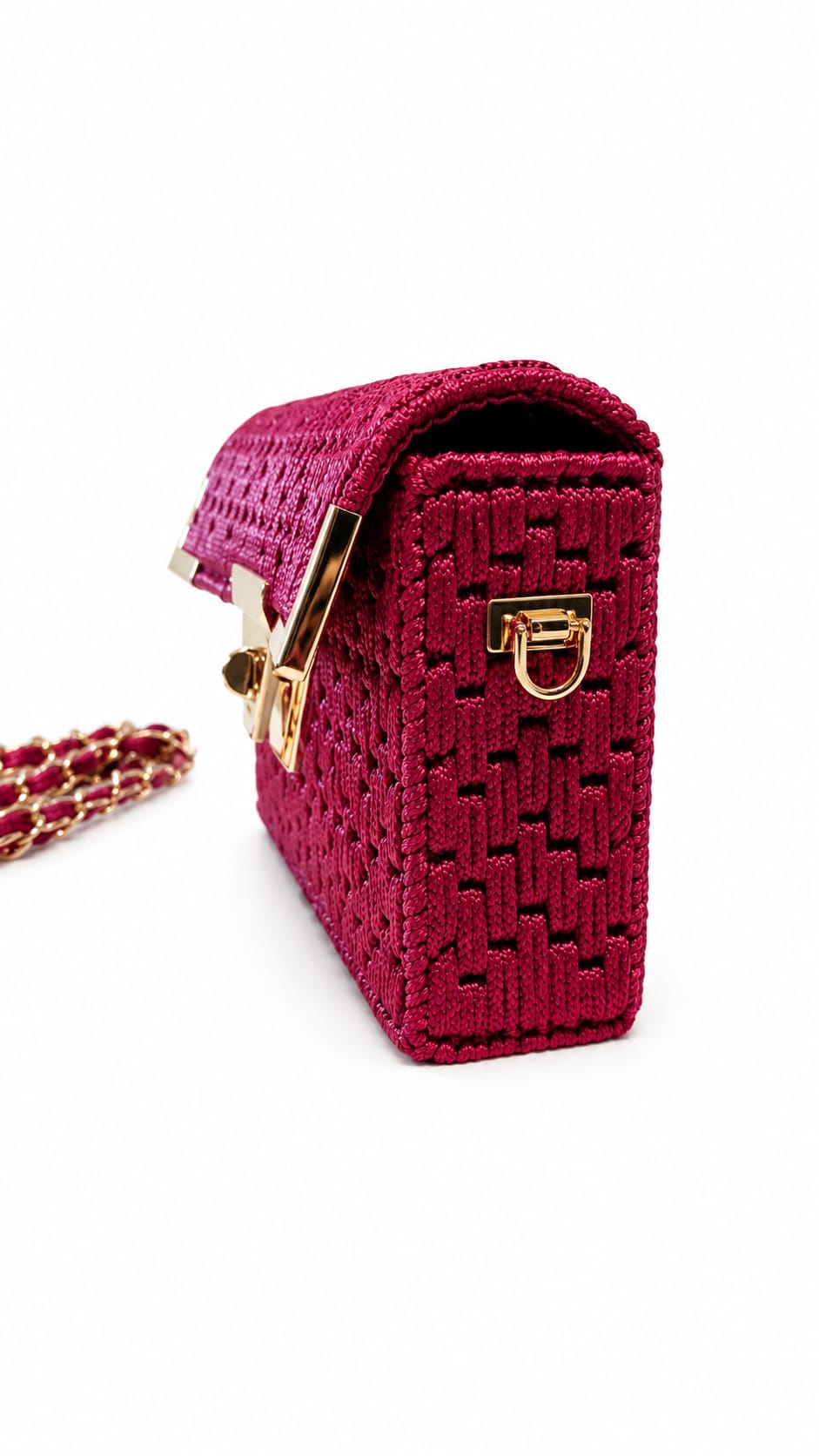 Red-Rosé Élégance Mini Bag